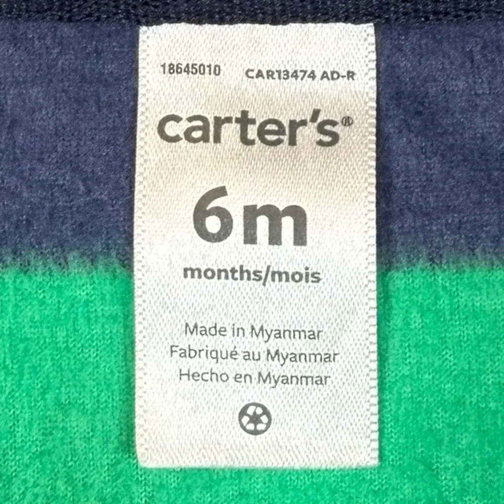 CARTER'S Baby Boys' Rugby Stripe‎ 